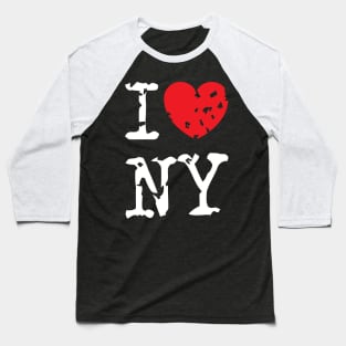 I Heart NY v4 Baseball T-Shirt